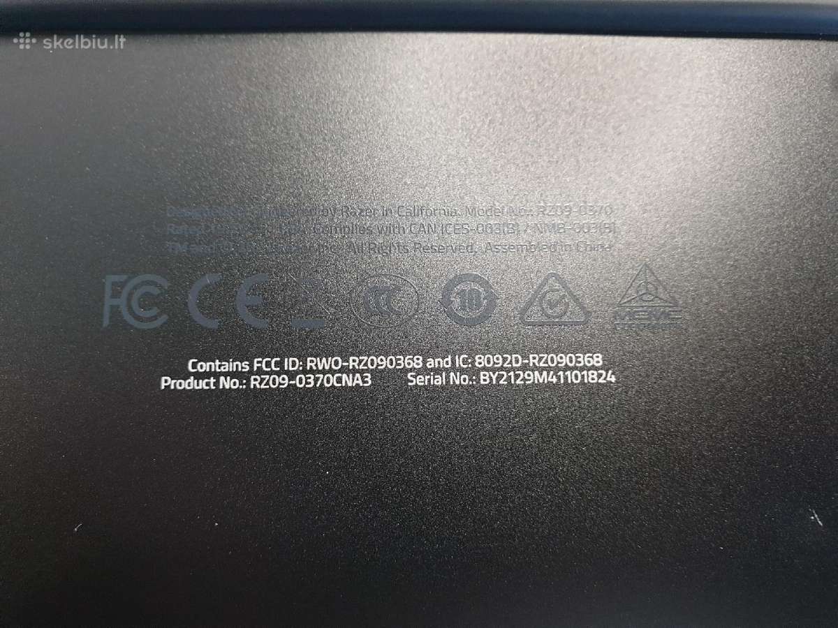 Razer Blade 14" 3080 165hz - nuotraukos Nr. 3
