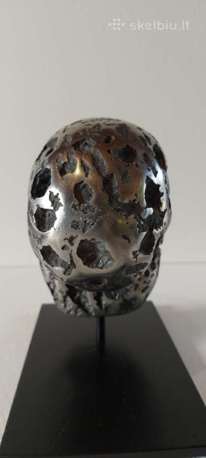 Kaukolė ,aliuminio skulptūra 2,5 kg - nuotraukos Nr. 8