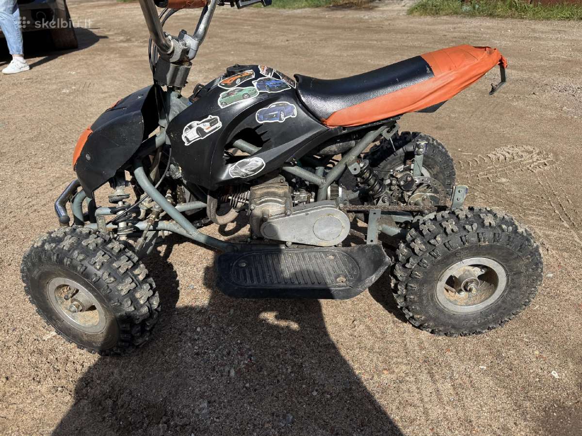 Vaikų keturratis motociklas, 49 cm³, 2 taktų - nuotraukos Nr. 3