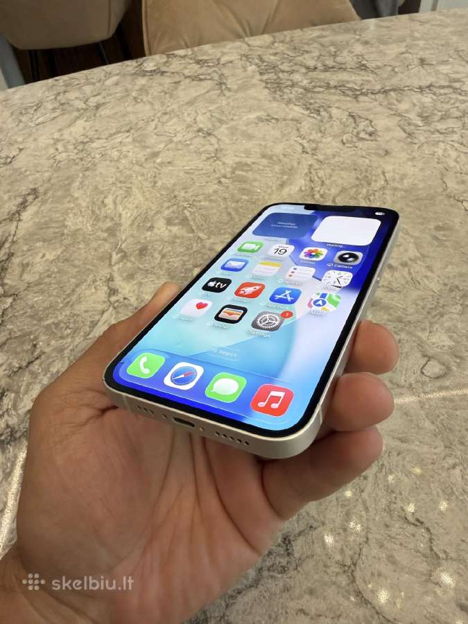 iPhone 13, 128gb 100% baterija - nuotraukos Nr. 3