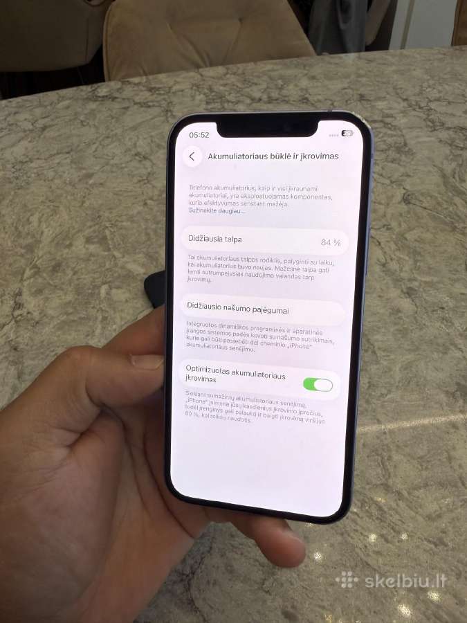 iPhone 12, 64gb 84% - nuotraukos Nr. 4