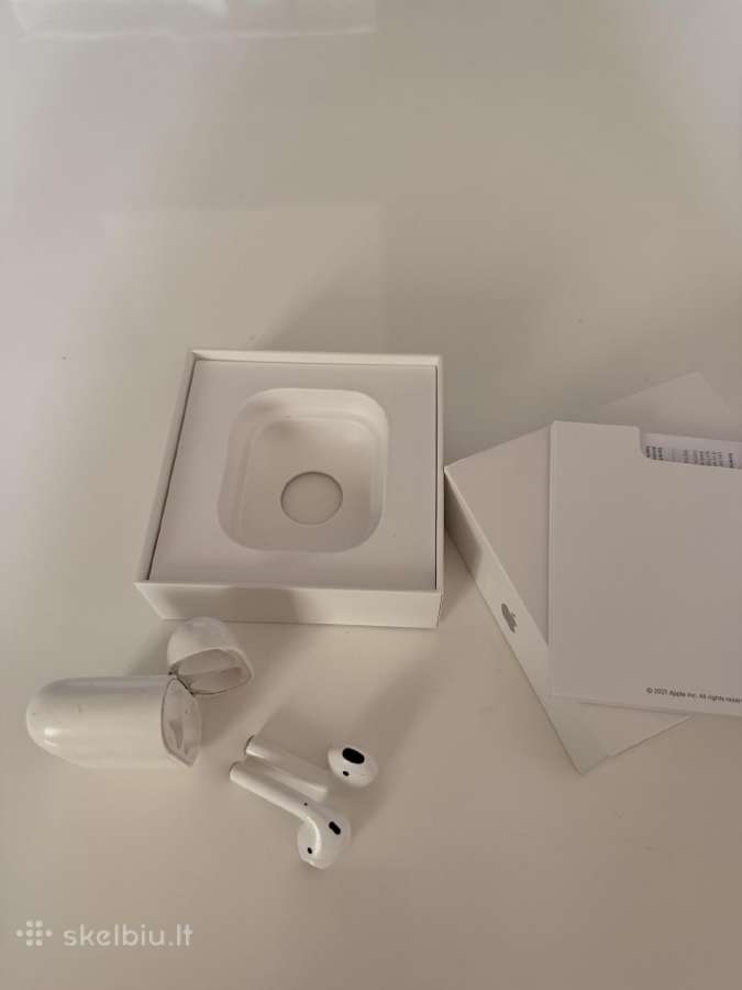 Ausinės (in-ear) Apple Airpods 2 - nuotraukos Nr. 3