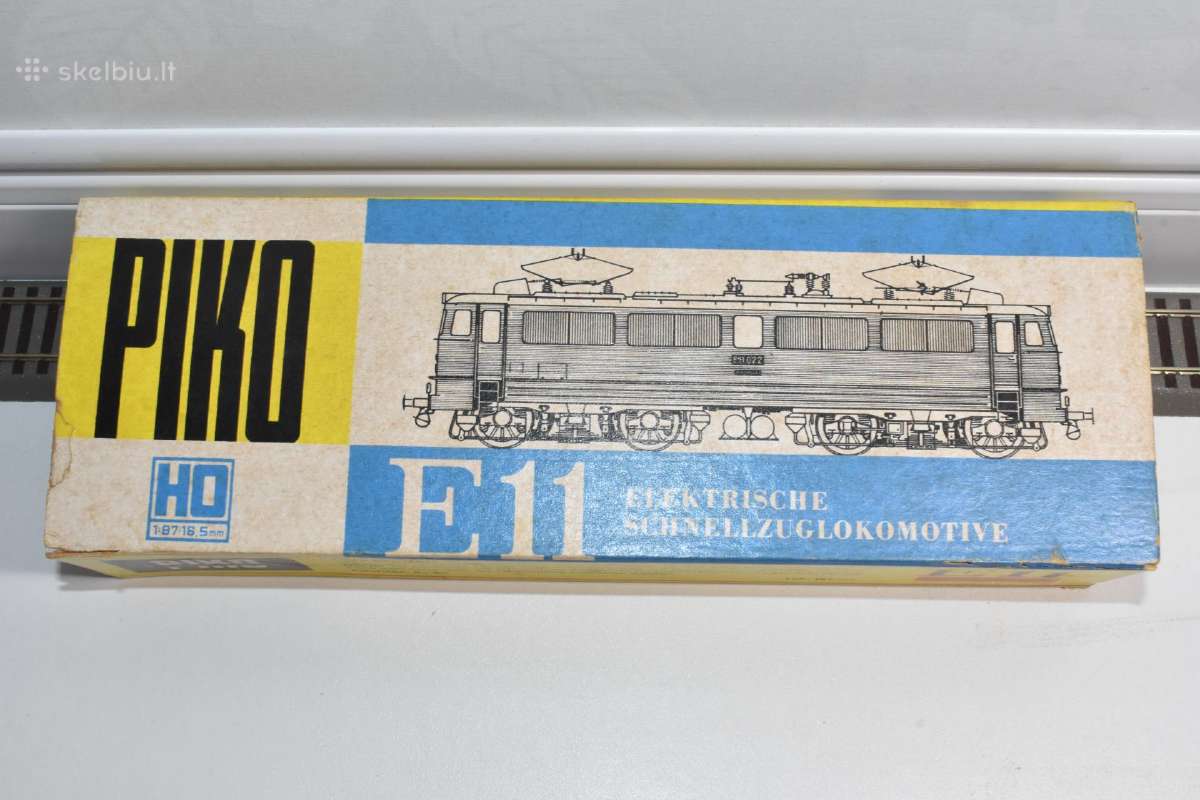 Piko elektrinis lokomotyvas E 11 - nuotraukos Nr. 7