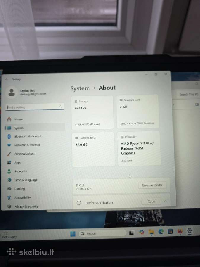 Lenovo Thinkpad E14 Gen7 - nuotraukos Nr. 5