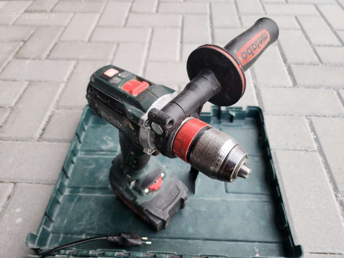Akumuliatorinis gręžtuvas Metabo Bs 18 Ltx - nuotraukos Nr. 3