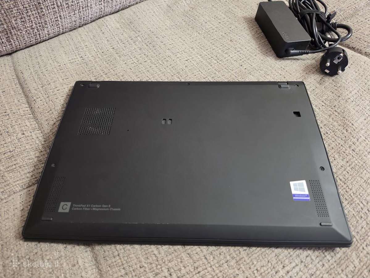 Puikios bukles Lenovo Thinkpad X1 carbon 8gen. - nuotraukos Nr. 9