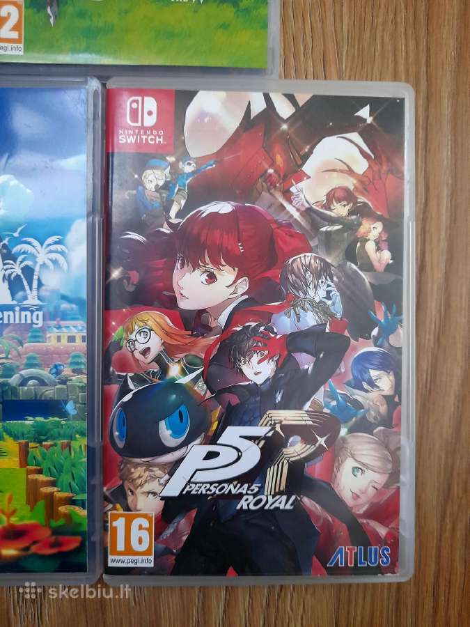 Nintendo switch Zelda + Persona 5 royal - nuotraukos Nr. 3