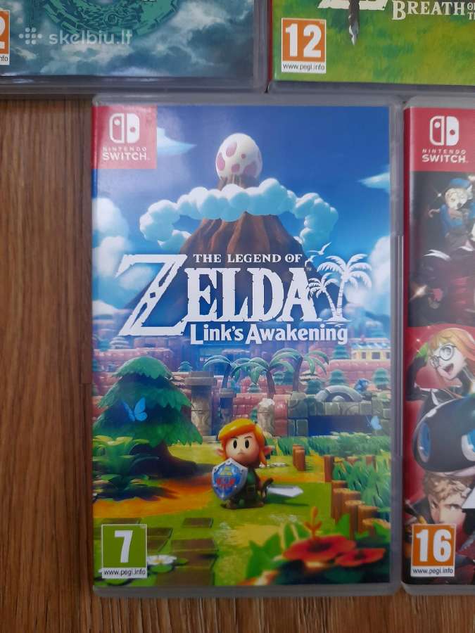 Nintendo switch Zelda + Persona 5 royal - nuotraukos Nr. 4