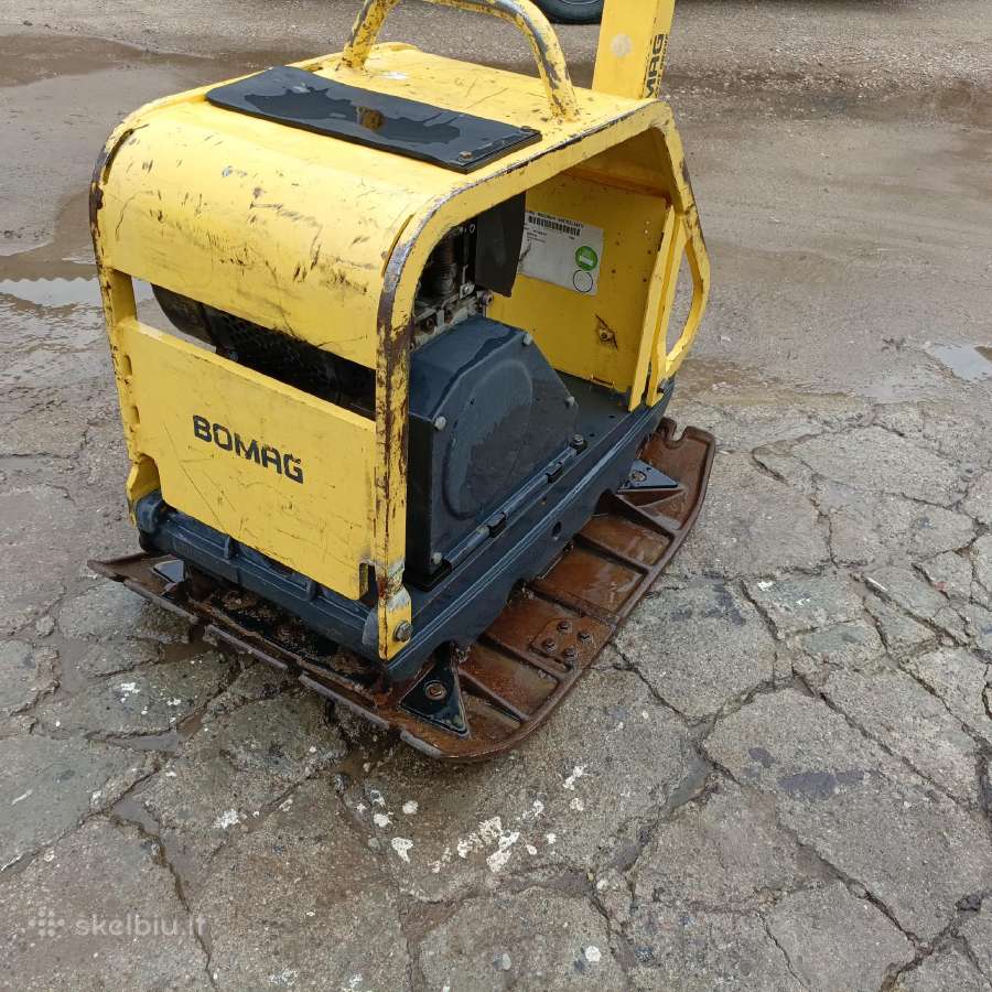 Bomag 220kg vibroplokštė Hatz dyzelis reversas - nuotraukos Nr. 2