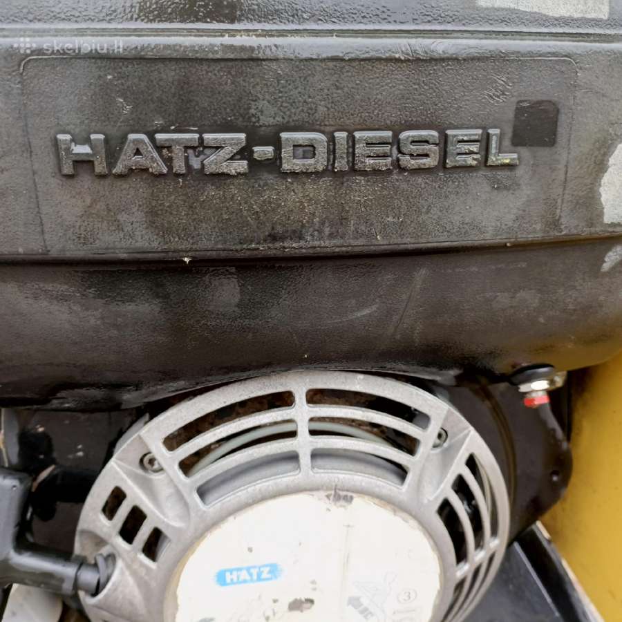 Bomag 220kg vibroplokštė Hatz dyzelis reversas - nuotraukos Nr. 5