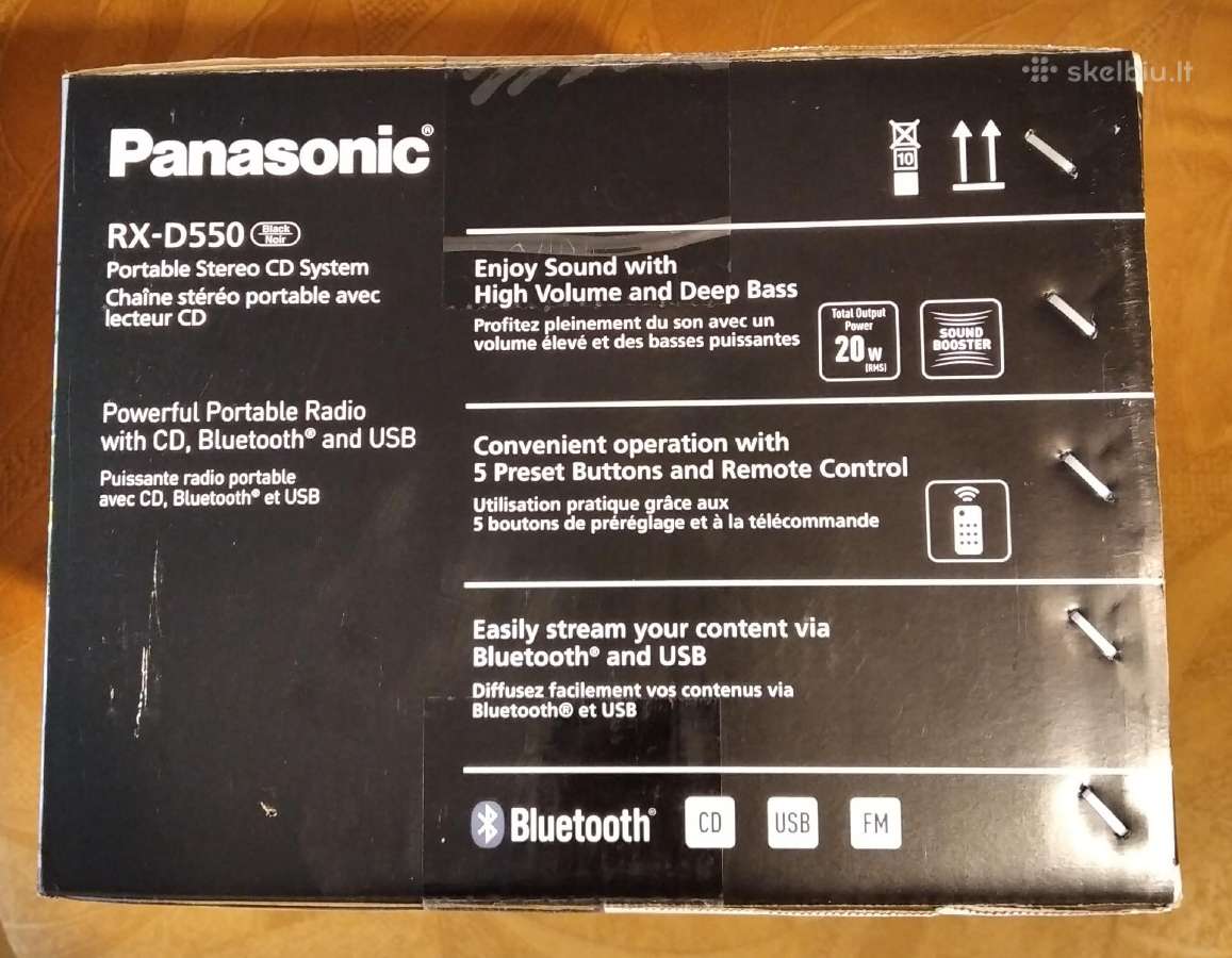 Panasonic Rx-d550 - nuotraukos Nr. 4