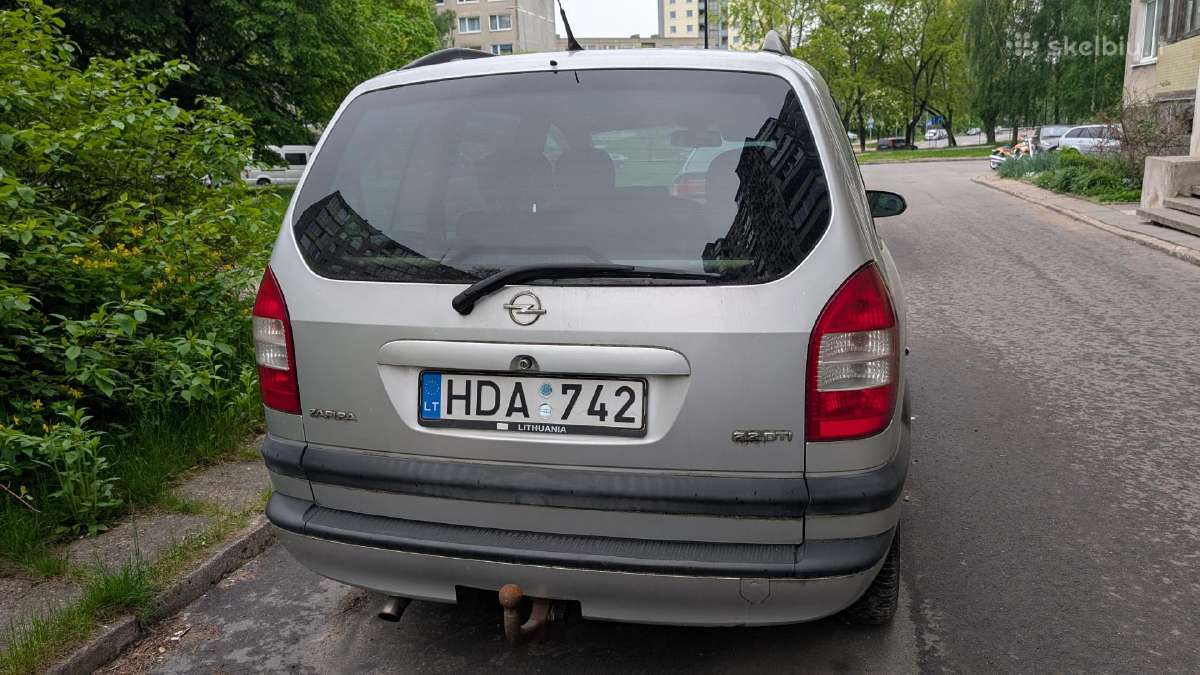 Opel Zafira - nuotraukos Nr. 2