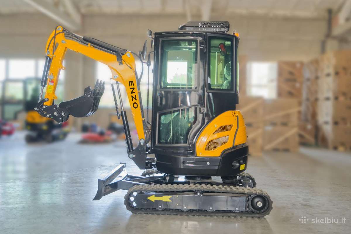 Mini Ekskavatorius Enzo Ht-25, Kubota D1105 (su ka - nuotraukos Nr. 2