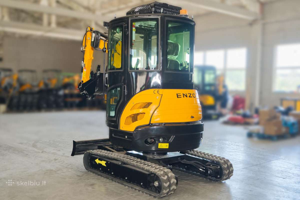 Mini Ekskavatorius Enzo Ht-25, Kubota D1105 (su ka - nuotraukos Nr. 3