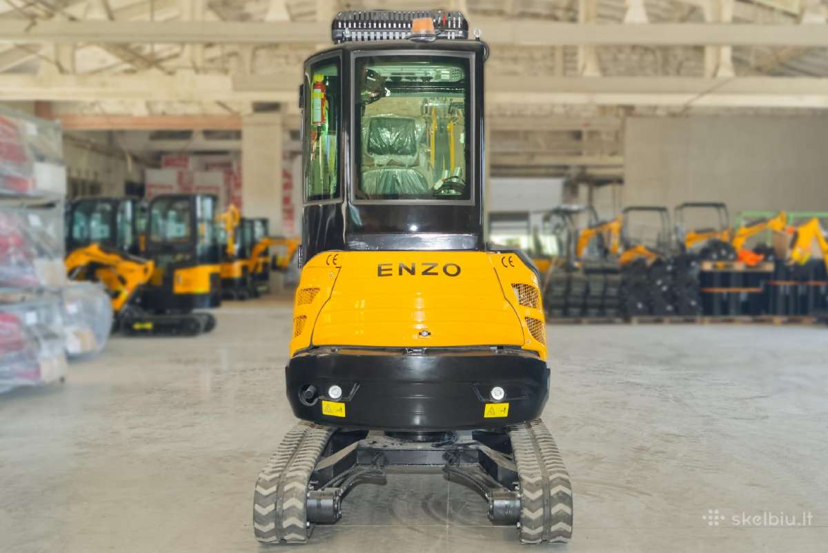 Mini Ekskavatorius Enzo Ht-25, Kubota D1105 (su ka - nuotraukos Nr. 4