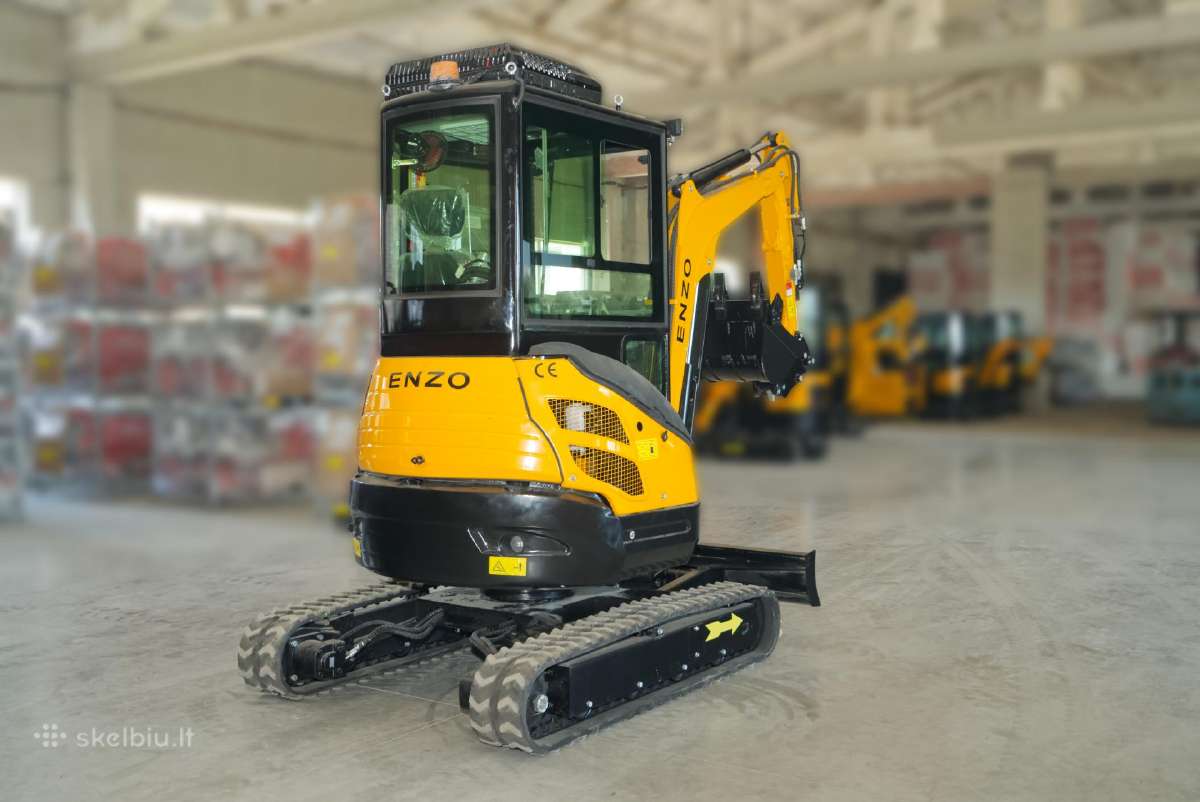 Mini Ekskavatorius Enzo Ht-25, Kubota D1105 (su ka - nuotraukos Nr. 5