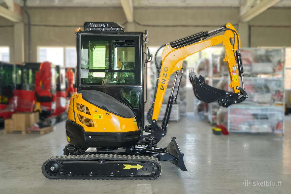 Mini Ekskavatorius Enzo Ht-25, Kubota D1105 (su ka - nuotraukos Nr. 6
