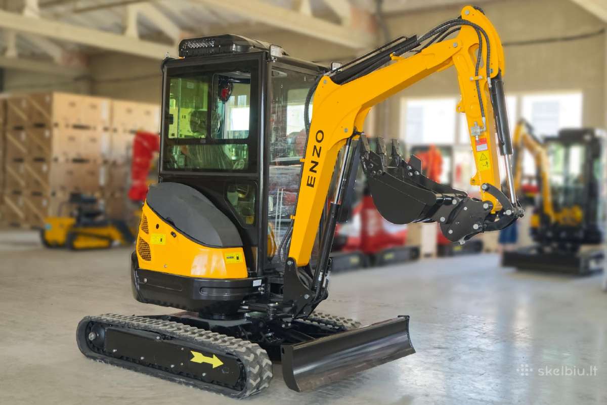 Mini Ekskavatorius Enzo Ht-25, Kubota D1105 (su ka - nuotraukos Nr. 7