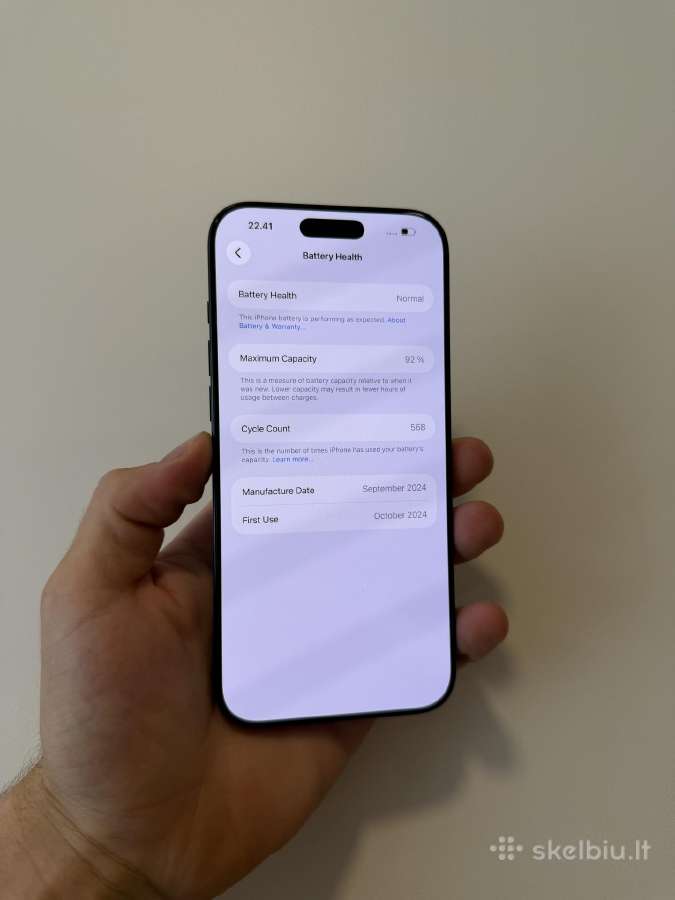 iPhone 16 Pro Max 512 - nuotraukos Nr. 2