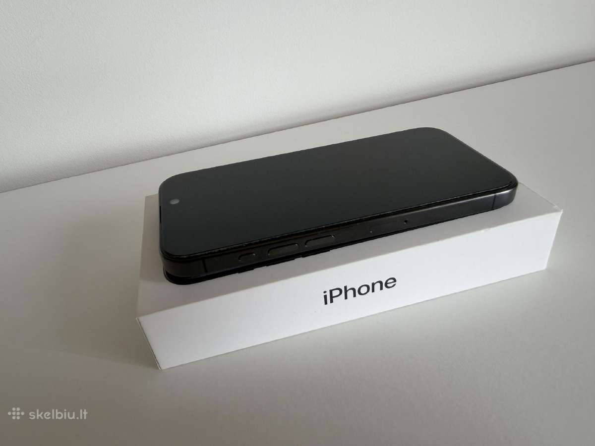 Apple iPhone 15 Pro 512 GB, Black Titanium - nuotraukos Nr. 3
