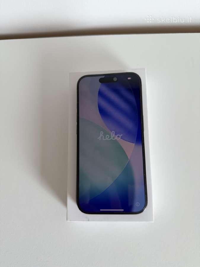 Apple iPhone 15 Pro 512 GB, Black Titanium - nuotraukos Nr. 4
