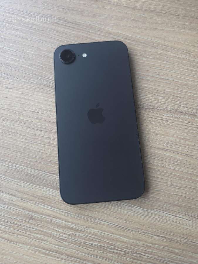 iPhone 16e 128gb, 100% Battery - nuotraukos Nr. 2