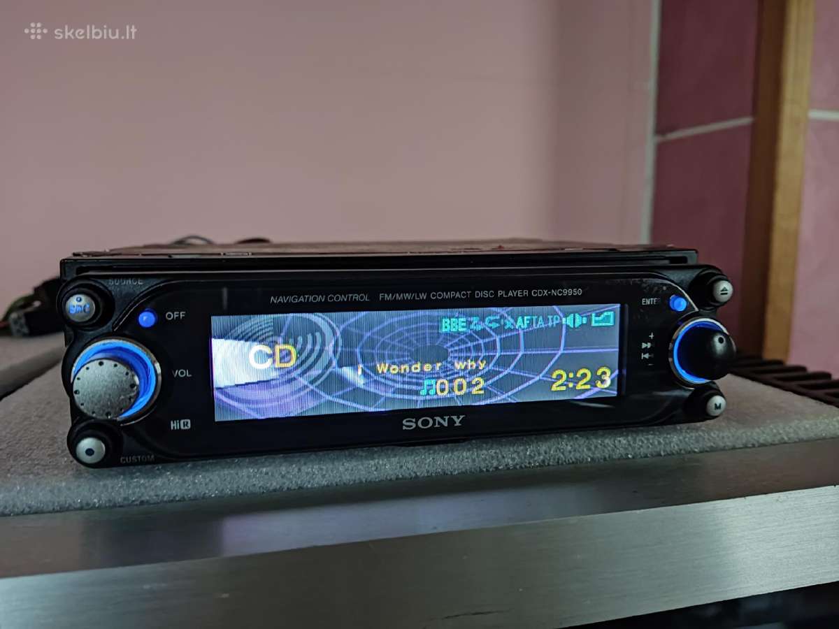 High-end Sony Cdx-nc9950 - nuotraukos Nr. 20