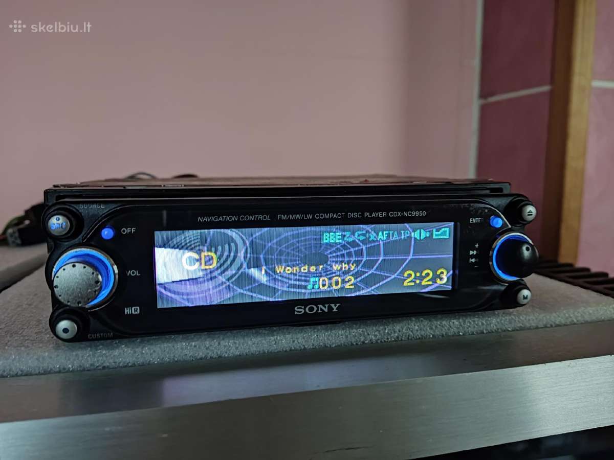 Sony cdx-nc9950 high-end - nuotraukos Nr. 20