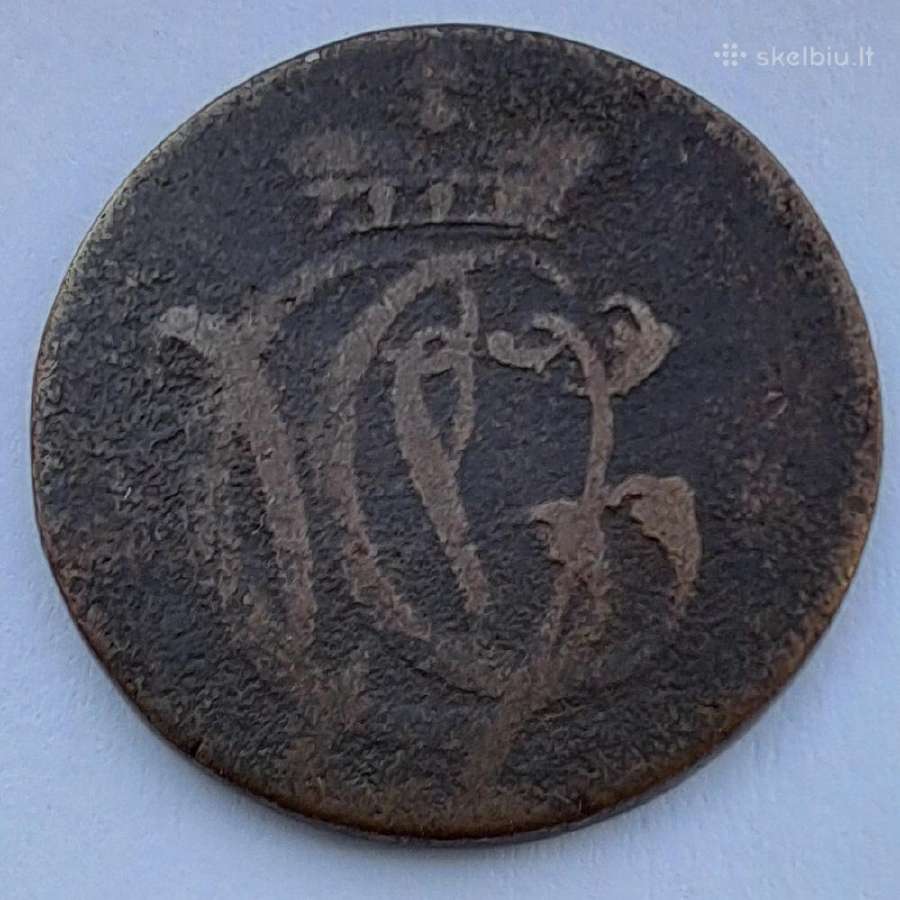 1789 Tryras 4 pfenigai - nuotraukos Nr. 2