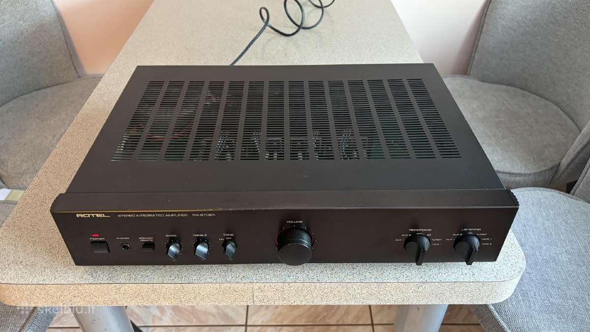 Integruotas stereo stiprintuvas Rotel Ra-970bx:930 - nuotraukos Nr. 2