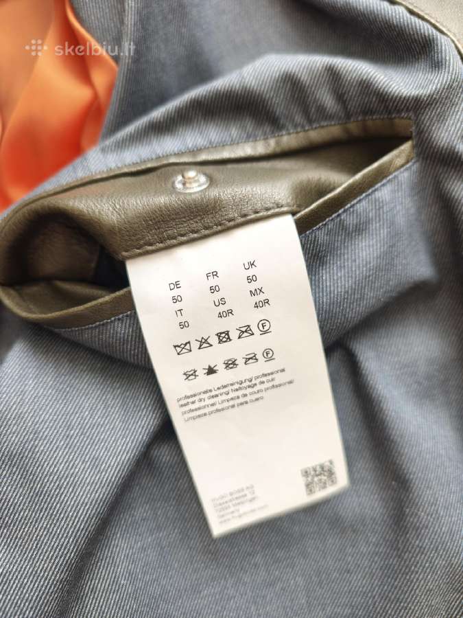 Parduodu Hugo Boss odinį švarkelį L - nuotraukos Nr. 4
