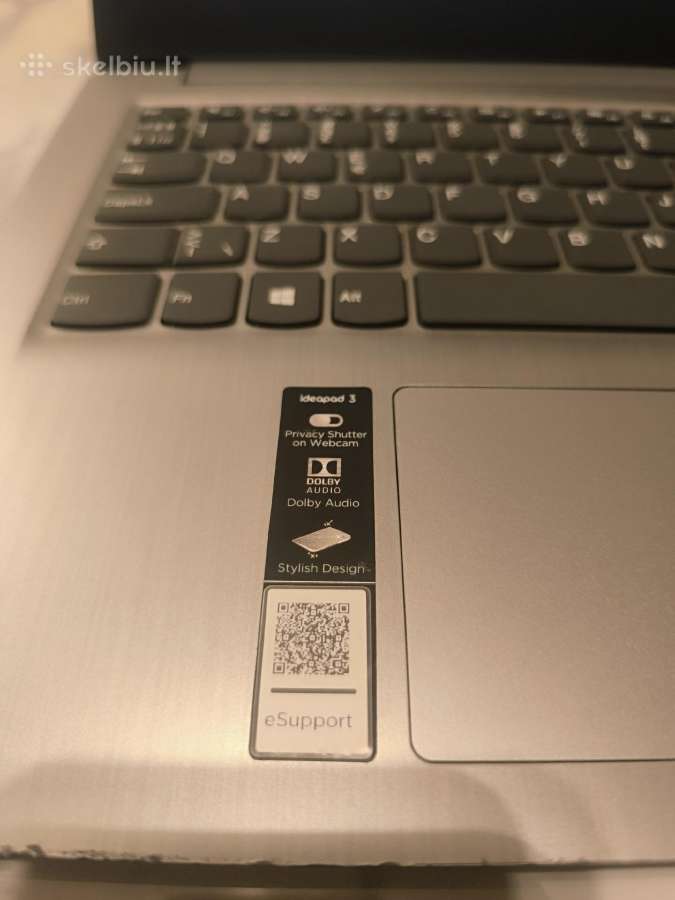 Lenovo Ideapad 3, Intel I5-10210, 256 nvme SSD - nuotraukos Nr. 7