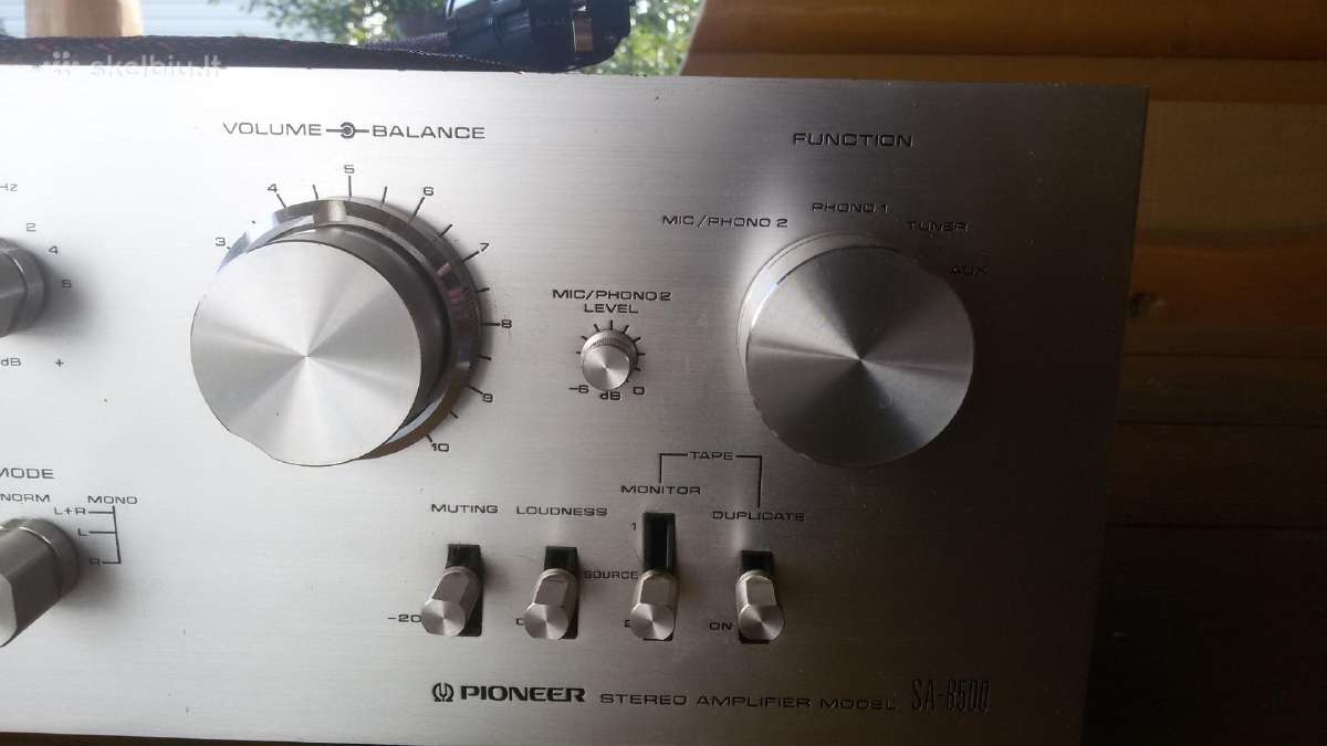 Pioneer Sa-8500 - nuotraukos Nr. 3