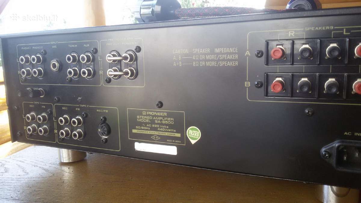 Pioneer Sa-8500 - nuotraukos Nr. 10