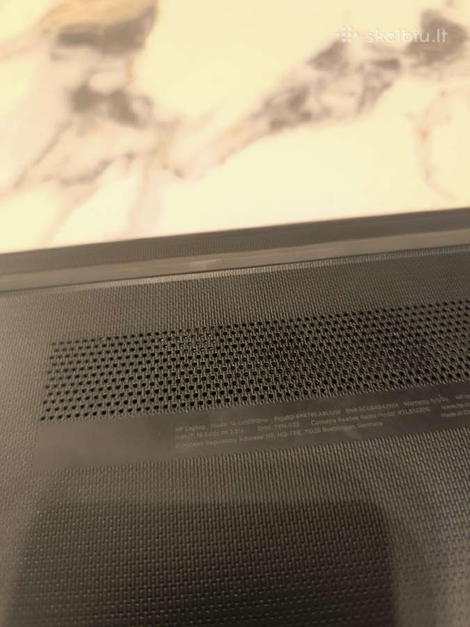 Hp Laptopas su Amd, Ddr4 RAM, SSD diskų, gera bat - nuotraukos Nr. 8
