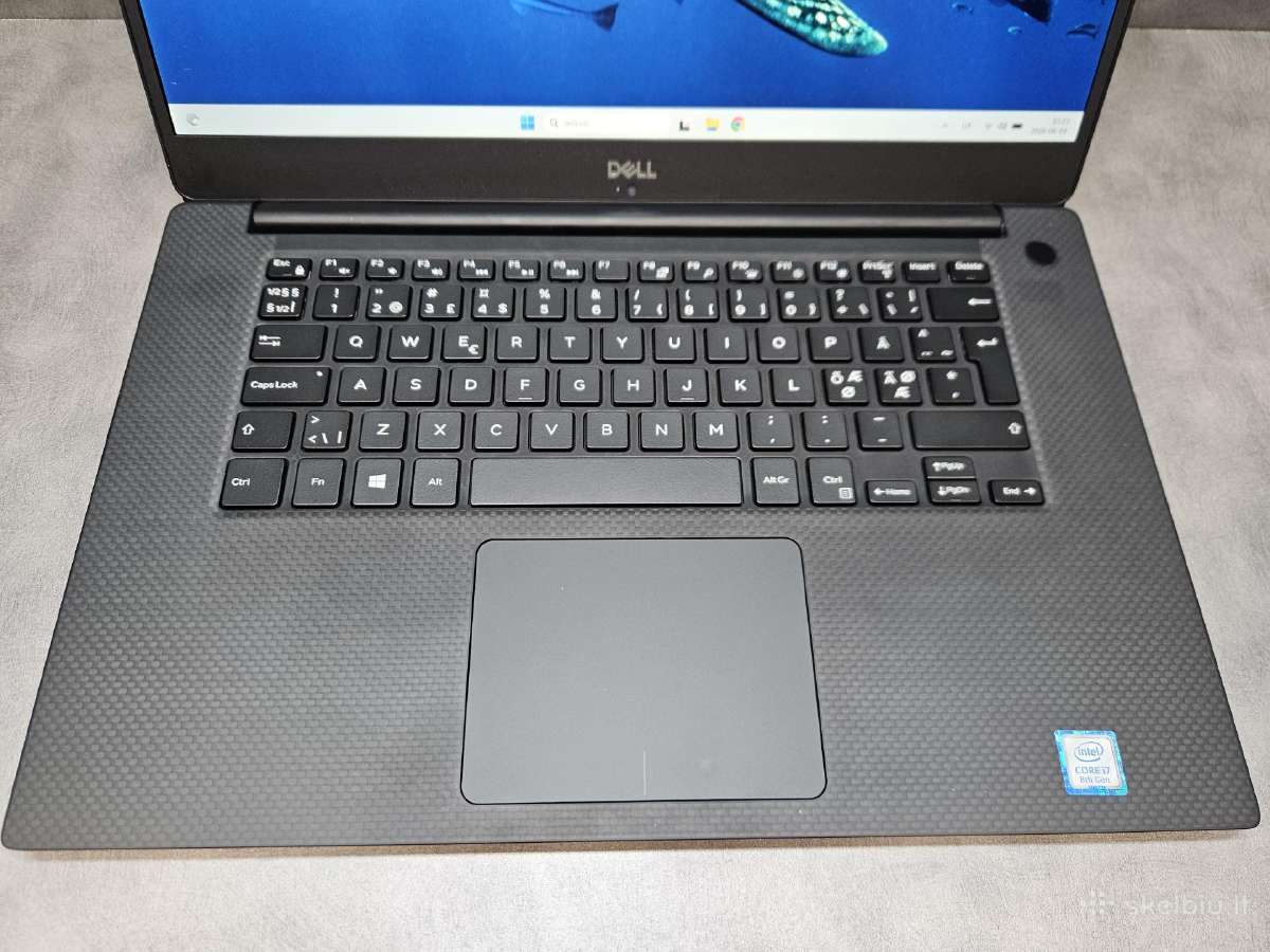 Dell Xps/15.6"fhd/ i7-8750h/16r/256ssd/gtx 1050 - nuotraukos Nr. 4