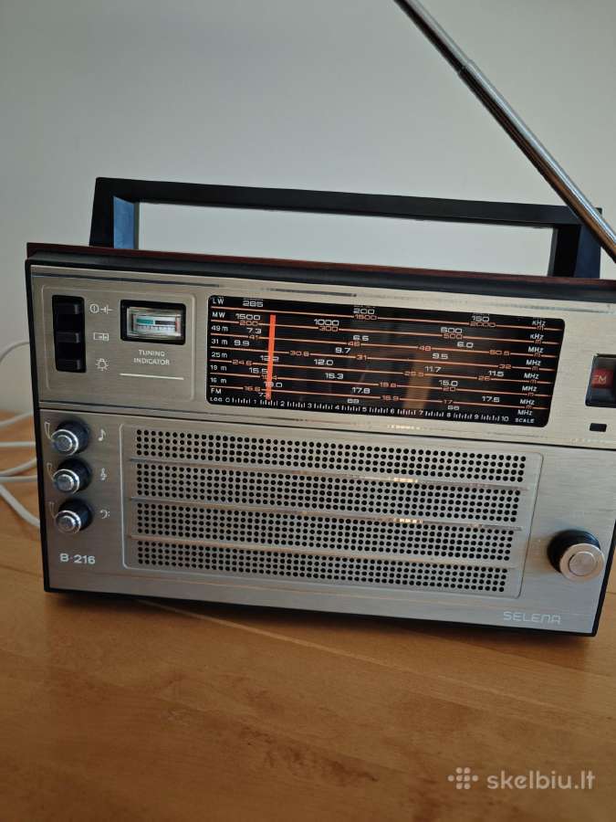 Restauruota radija Selena B216, 1991 - nuotraukos Nr. 4