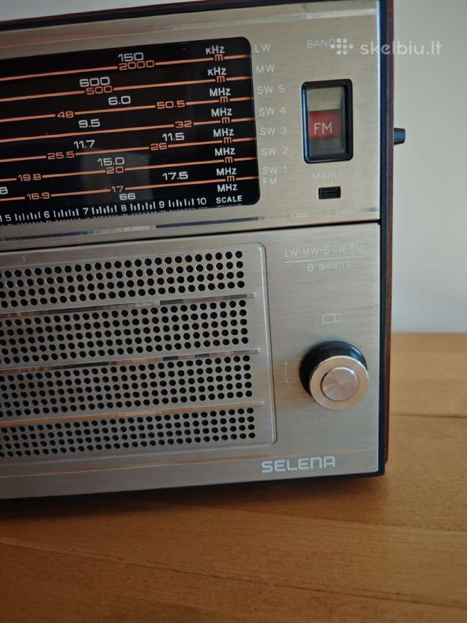 Restauruota radija Selena B216, 1991 - nuotraukos Nr. 5