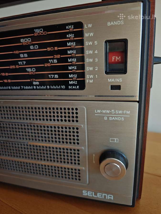Restauruota radija Selena B216, 1991 - nuotraukos Nr. 6