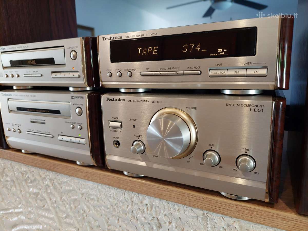 Technics muzikinis centras SB-hd51 - nuotraukos Nr. 5