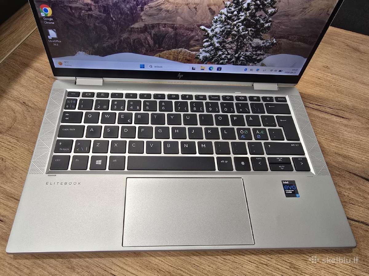 Hp Elitebook x360 1030 G8 Touch 13.3"i7/16gb/512ss - nuotraukos Nr. 2