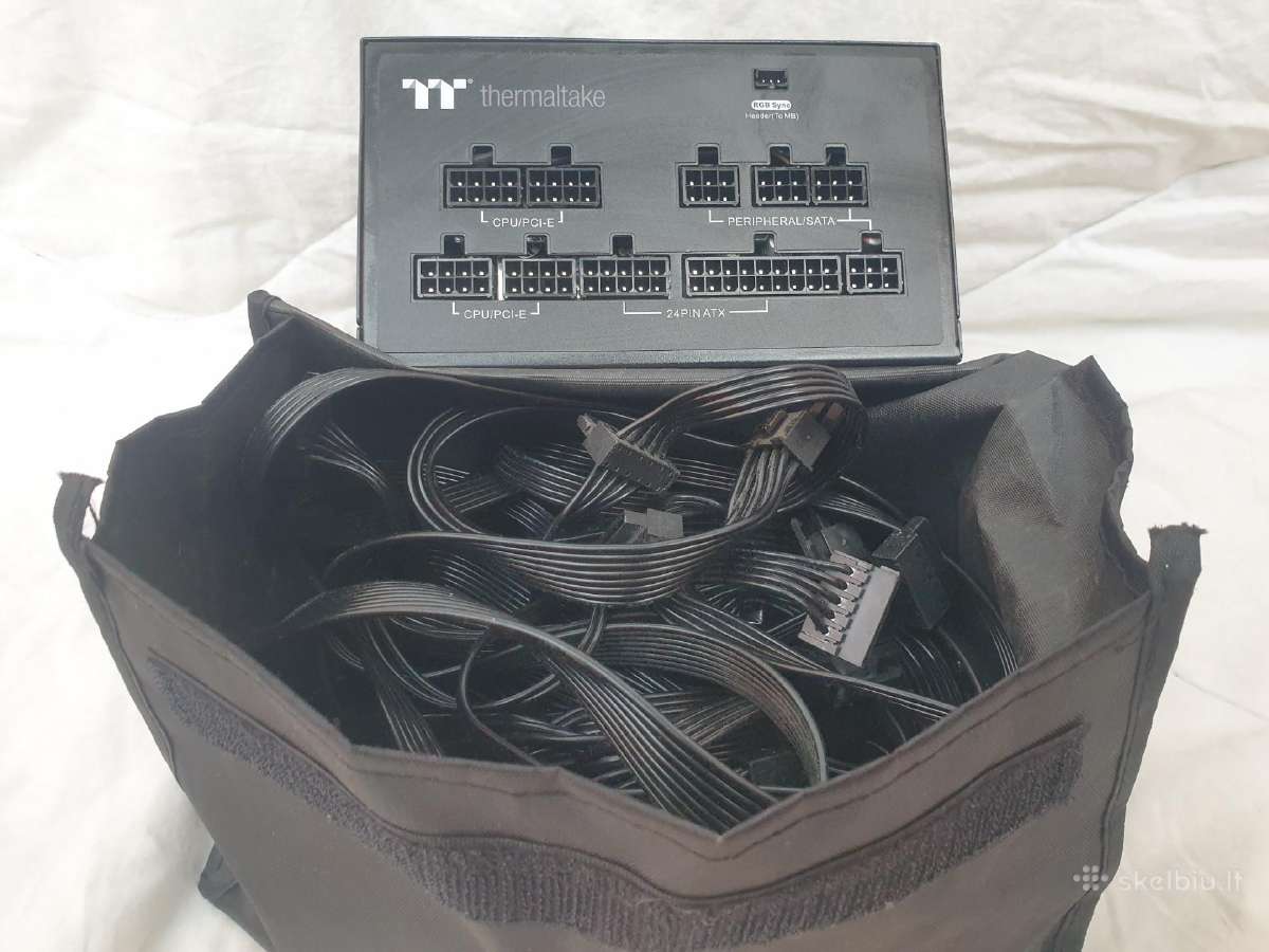 Thermaltake Toughpower Gf2 Argb 650w Gold - nuotraukos Nr. 2