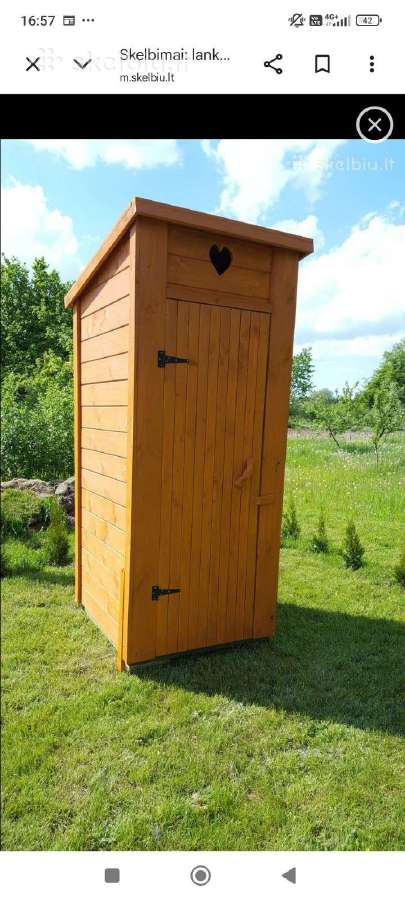 Lauko tualetas,tualetai,lauko dušai,įranga WC. - nuotraukos Nr. 18