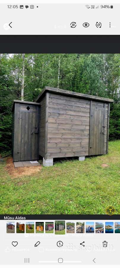 Lauko tualetas,tualetai,lauko dušai,įranga WC. - nuotraukos Nr. 21