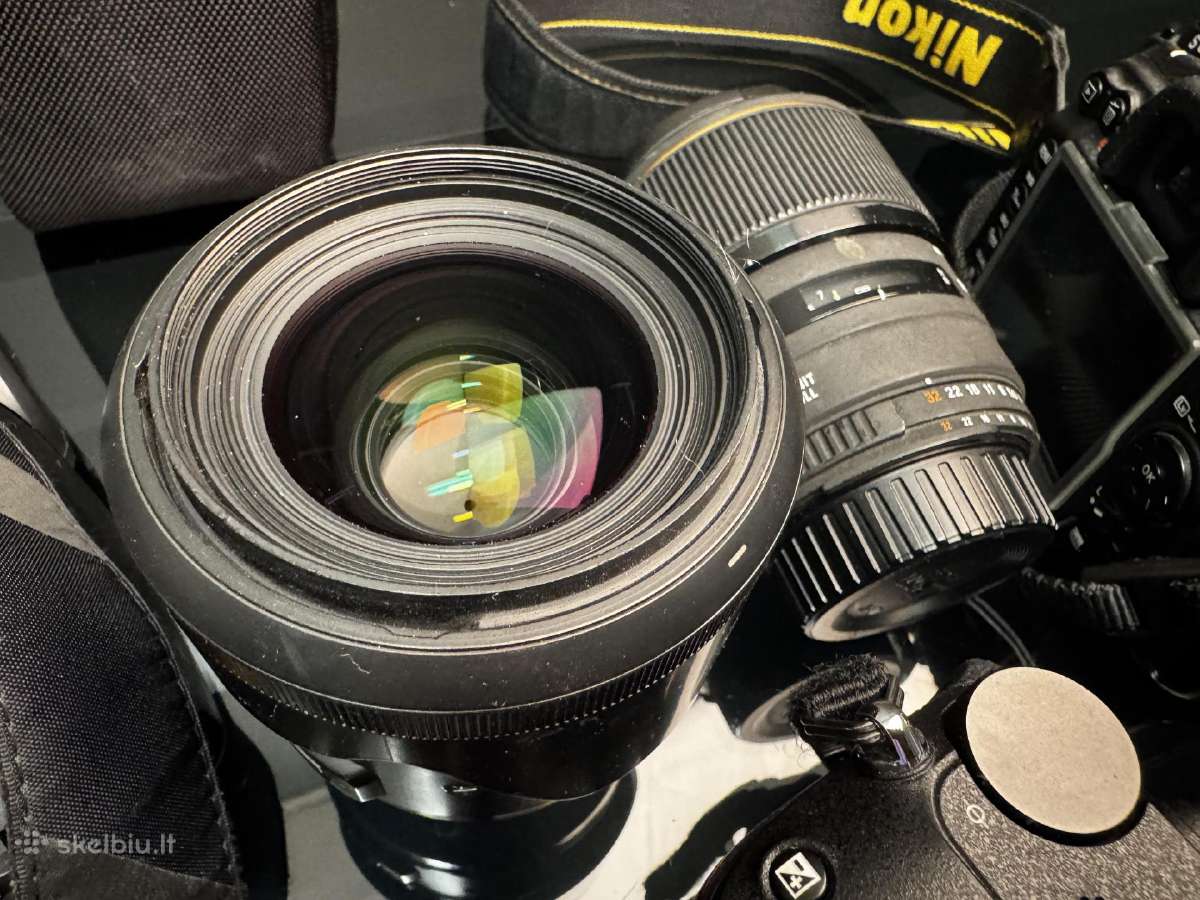 Parduodu Nikon ir Studijinę fototechniką - nuotraukos Nr. 3