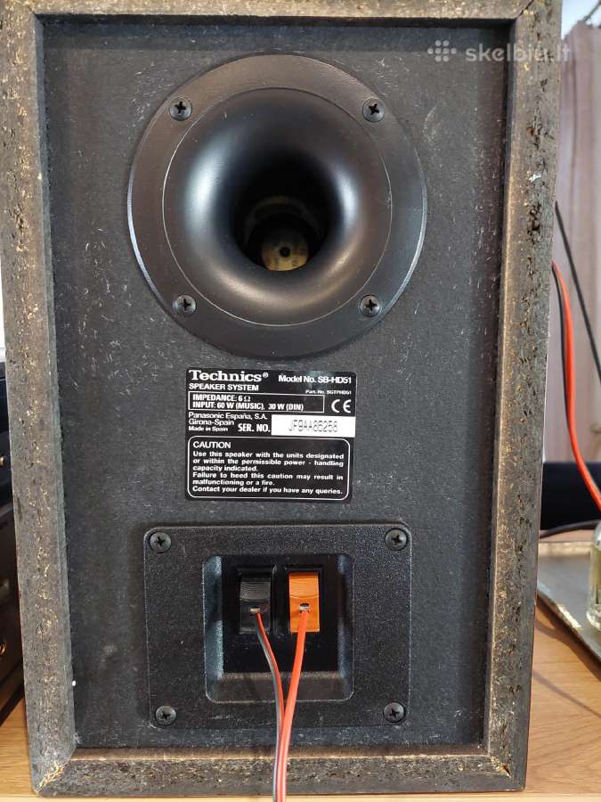 Technics muzikinis centras SB-hd51 - nuotraukos Nr. 22