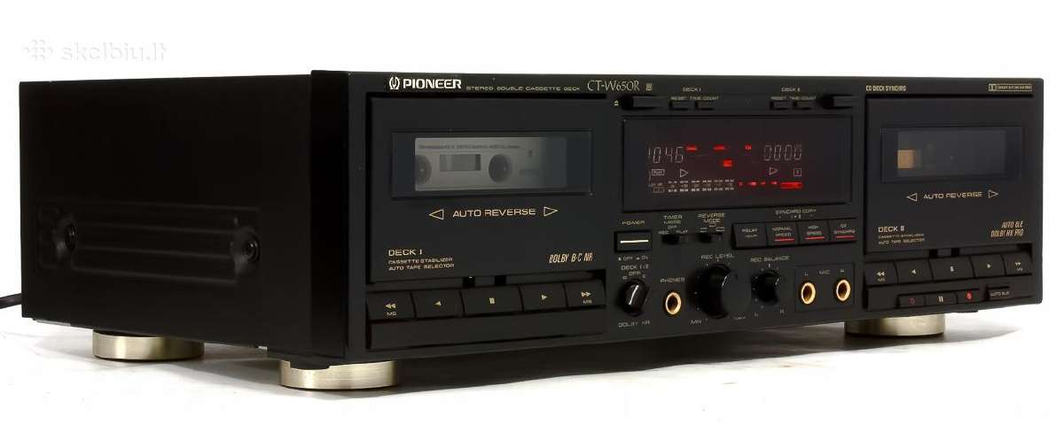Hi-fi kasetines dekos Pioneer. Marantz. Technics. - nuotraukos Nr. 6