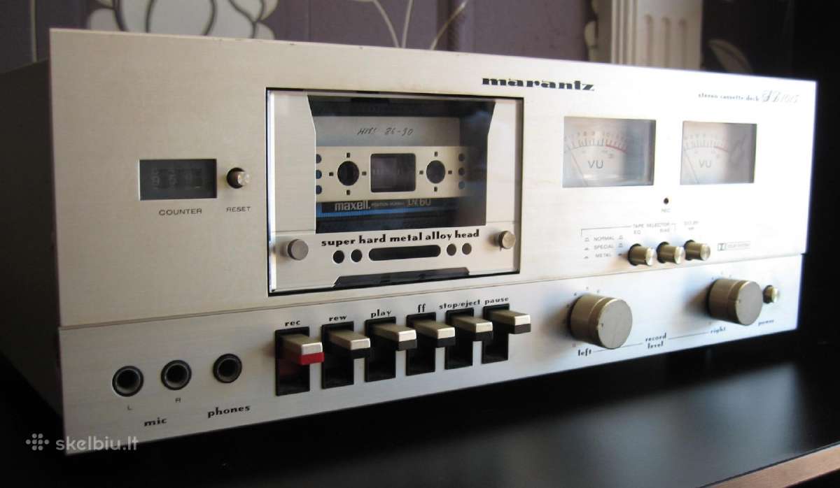Hi-fi kasetines dekos Pioneer. Marantz. Technics. - nuotraukos Nr. 10