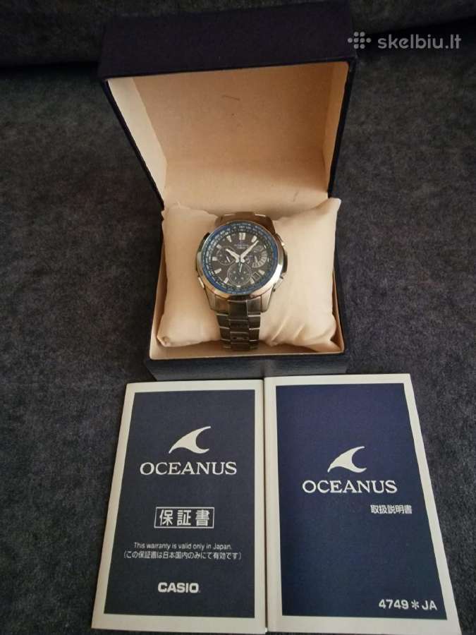 Casio Oceanus Ocw-m700 - nuotraukos Nr. 2