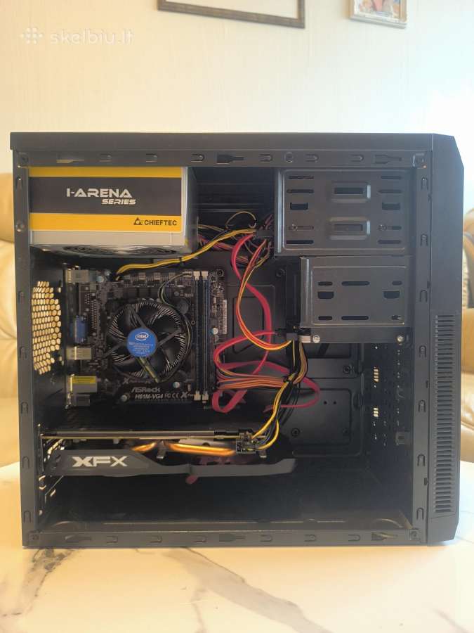 Pc žaidimams su Intel I7-3770,rx570 8 GB, 16 GB - nuotraukos Nr. 2